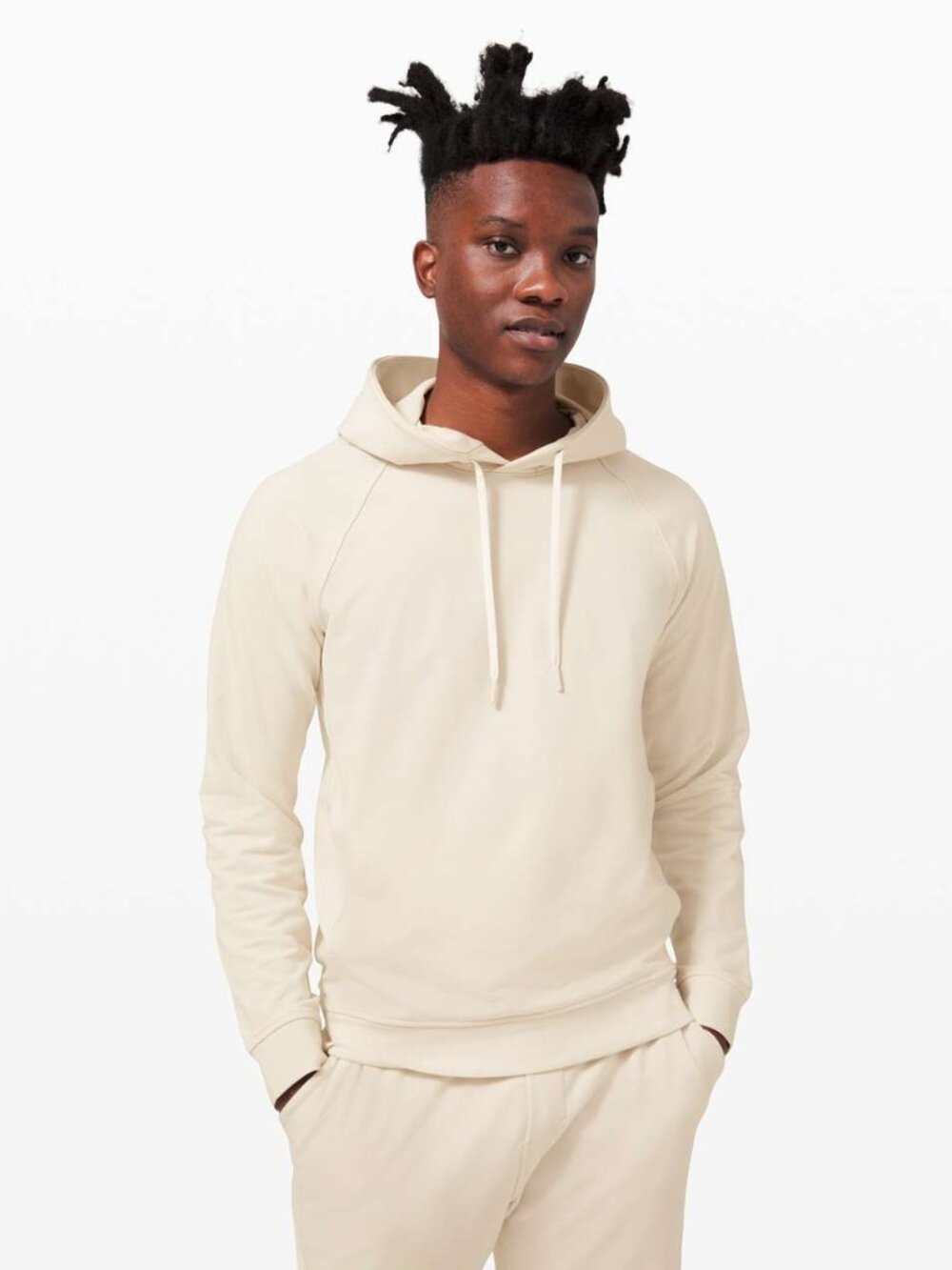 Lululemon Men's City Sweat Pullover Hoodie - White Opal